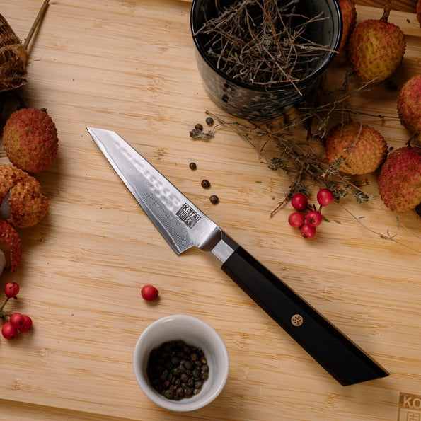 Komplettes 4-teiliges Messerset - Bunka Damascus Collection